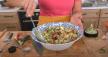 Pileća kapreze pasta salata