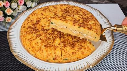 Pita iz tiganja sa fidom za supu i feta sirom